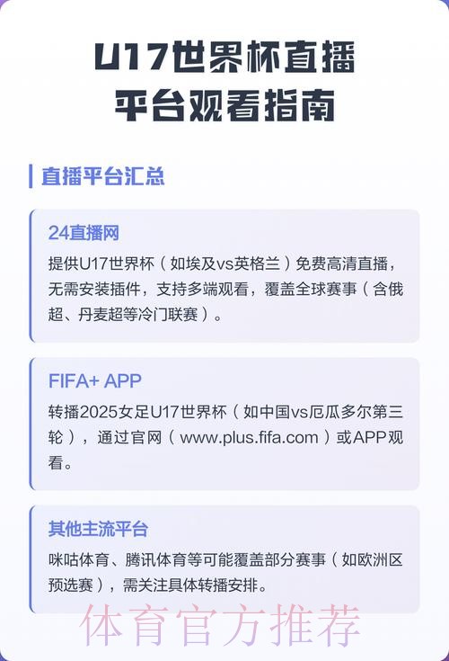 免费观看世界杯决赛直播的最佳平台推荐